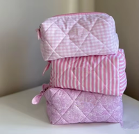 2023 personnalisable beauté tendance produits nouveautés femmes logo personnalisé grand sac de maquillage cosmétique pochette Mini