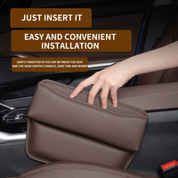 Organisateur de siège arrière de voiture en cuir PU imperméable de luxe, boîte de rangement universelle pour l'espace interne, accessoires de voiture