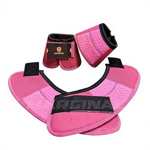 Botas de protección para cascos de caballo, protección contra golpes en los cascos, para carreras inglesas, transpirables, ligeras, con logo y color personalizados - Product Image 1