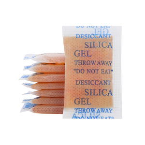 <b>Orange</b> Silica Gel Desiccant 3g Moisture Proof For Food Storage Bags - Product Image 1