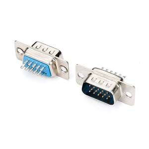 ขั้วต่อ D-SUB 15 พิน ตัวผู้ คุณภาพสูง แบบเชื่อมต่อสาย VGA 15 พิน สำหรับสายเคเบิล DB 15 พิน ตัวผู้ - Product Image 1