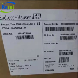 Endress+Hausers Prosonic Flow Clamp-On 91W ของแท้ใหม่เอี่ยม ความแม่นยำสูง 2% สำหรับน้ำดื่ม น้ำเสีย และน้ำกระบวนการ - Product Image 4