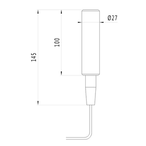 Mini capteur de niveau d'eau et d'eaux usées submersible RS485 4-20MA 0-10V IP68 en acier inoxydable 316L - Product Image 4