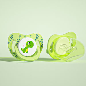 Fabricant de sucettes en gros pour les bébés de 0 à 12 mois avec des motifs magnifiquement imprimés - Product Image 1