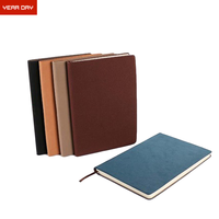 Journal de poche en cuir véritable PU avec reliure à spirale vieux cahier classique Logo personnalisé Vintage A4 A5 Journal A6 Cadeau petit agenda