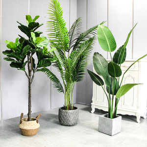 Hot Bán Sang Trọng 140Cm 180Cm Trong Nhà Nhà Cây Với Chậu Cây Nhân Tạo Cây Cho Đám Cưới Trang Trí - Product Image 3