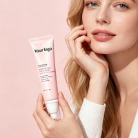 Crème pour les yeux au peptide rose PDRN Niacinamide éclaircissante raffermissante hydratante anti-rides cernes légères 30 ml