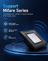 Escáner de Códigos de Barras CMOS 1D/2D Integrado de Alta Precisión IP65, Lector NFC Automático de Códigos QR para Control de Acceso