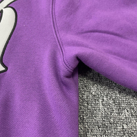 Sweat à capuche personnalisé avec broderie 3D, motif graffiti, style décontracté hip-hop, coupe classique, veste pull-over