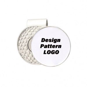 Juego de Marcador de Pelota de Golf y Clip para Gorra con Nombre y Foto Personalizados, 1'' 25 mm, Sublimación, Regalos Promocionales Personalizados - Product Image 4
