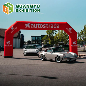Arco Inflable Decorativo para Entrada, Arco Inflable de <span class=keywords><strong>Circo</strong></span>, Arco Inflable de Línea de Salida y Meta para Carreras de Maratón - Product Image 1