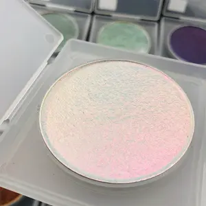 Ombre à paupières 3D de qualité supérieure, Duo de couleurs chromées, caméléon, maquillage, cosmétiques, irisé, ombre à paupières, caméléon, poudre pour intensifier