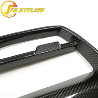 Parachoques Delantero de Fibra de Carbono Estilo ST con Rejilla de Malla para BMW G82 G80 M3 G83 M4, Accesorios Automotrices
