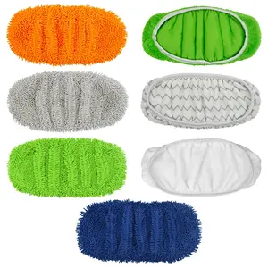 Floor Cleaning Fit S-wiffer Sweeper Wet and Wet Dry Microfiber Mop pad Dust Power Floor Mop Head Duster Refill