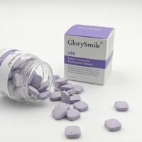 Bandes blanchissantes pour les dents sans alcool ni peroxyde, saveur menthe, et accessoires d'hygiène bucco-dentaire pour la protection de l'émail des adultes