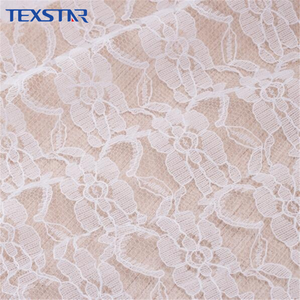 Оптовая продажа легкой трикотажной ткани из полиэстера с цветочным жаккардовым узором, сертифицированной OEKO-TEX, для платьев девочек и женщин, дышащая, для рукоделия - Product Image 2