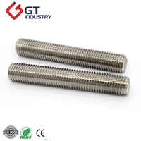 Chemical-Resistant M8 M10 M12 M16 M18 M20 M22 Passivation Stud Bolt ASTM A193 8.8 10.9 B8M Rod with Nuts ASTM A194 GR.8M
