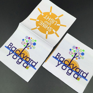 Camisetas personalizadas etiqueta tejida de satén para ropa sombrero Zapatos Ropa con etiqueta de impresión de precio Digital de alta calidad - Product Image 2