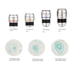 100x Öl spiegel objektiv Hohe Vergrößerung für Studenten labore - Product Image 6