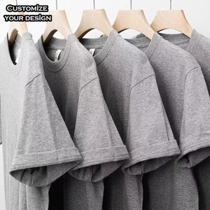 T-Shirt Oversize da Uomo 100% Cotone di Alta Qualità con Logo Personalizzato, Grafica <span class=keywords><strong>Anime</strong></span> a Maniche Corte, Stampa a Caldo - Product Image 2