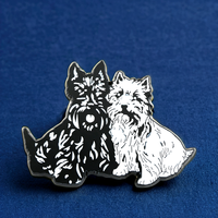 Pas de minimum broche épinglette insigne mignon japon personnage dessin animé Anime émail broche