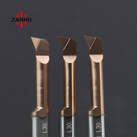 ZANHO carbure de tungstène alésage Cutter haute qualité PVD revêtement H6 précision droite CNC tour trou profond usinage TiSlN alésage