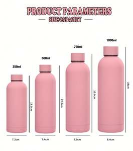 Botellas de Agua de Acero Inoxidable con Aislamiento al Vacío de Doble Pared y Logotipo Personalizado, 500ml 750ML, Boca Pequeña, Envío desde Almacén en EE. UU. - Product Image 3