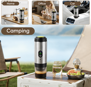 Cafetera Espresso Eléctrica Portátil de 80 ml, Cafetera de Alta Presión de 20 Bares, Cafetera Espresso Portátil 3 en 1 - Product Image 3