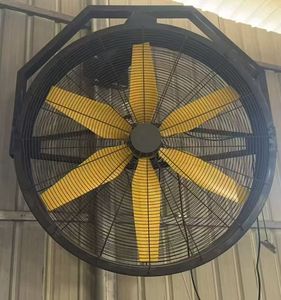 Ventilateur mural à fréquence variable à aimant, 6 pales, grand volume d'air, circulation d'air industrielle à haute vitesse - Product Image 1