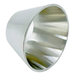 Gıda sınıfı paslanmaz çelik sıhhi pürüzsüz dövme flanş parçaları çap azaltma geçiş kaynaklı uç redüktör konsantrik - Product Image 2