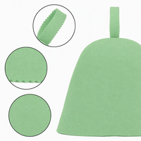 Chapeau de sauna classique en feutre de laine mérinos 100 % naturelle, confortable et anti-chaleur, épaisseur 3 mm, pour adultes – Meilleure vente