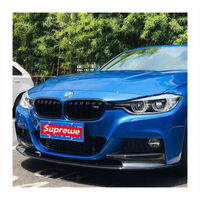 Kit carrosserie M Performance aspect fibre de carbone M-Tech M Sport, séparateur MP, lèvre avant pour BMW Série 3 F30 2012-2019