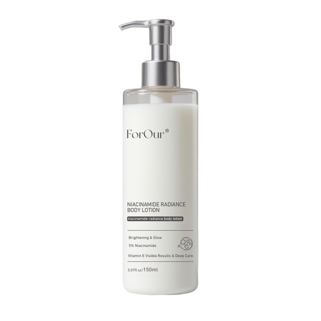 Brightening Glow Radiance Vitamin E Private Label Niacinamide Body Lotion for Adults Day Use Wholesale Skincare OEM