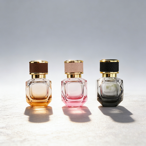 Flacone di Profumo Vuoto <span class=keywords><strong>in</strong></span> <span class=keywords><strong>Vetro</strong></span> Quadrato Lucido Sfumato Rosa e Nero da 30ml, Flacone di Profumo di Lusso Marrone da 100ML con Confezione - Product Image 6