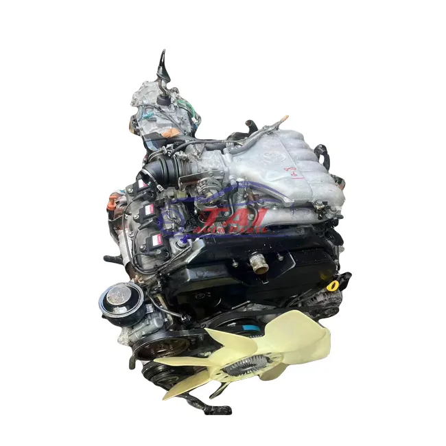 Original Komplett motor 5VZ Gebraucht motor mit Getriebe für Toyota Land Cruiser Prado