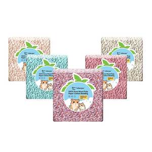 Granulés de papier en pâte de bois naturelle pour litière, granulés de papier anti-odeur pour petits animaux - Product Image 2
