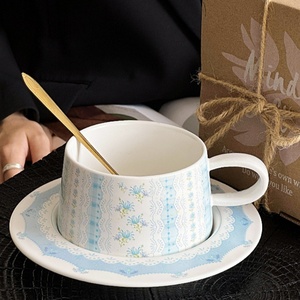 <span class=keywords><strong>Tazas</strong></span> y platos <span class=keywords><strong>de</strong></span> cerámica Ins <span class=keywords><strong>de</strong></span> estilo coreano Lelyi, juego <span class=keywords><strong>de</strong></span> té <span class=keywords><strong>de</strong></span> la tarde <span class=keywords><strong>de</strong></span> lujo <span class=keywords><strong>de</strong></span> gran capacidad con características sublimes <span class=keywords><strong>de</strong></span> diseño simple - Product Image 1