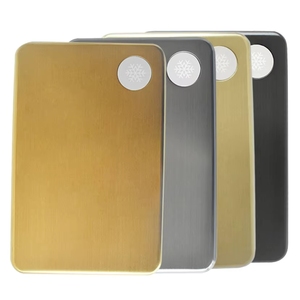 Cubitos de Hielo de Acero Inoxidable - <span class=keywords><strong>Piedras</strong></span> Enfriadoras Reutilizables para Whisky - Rocas Enfriadoras que No se Derriten para Bebidas - Dorado, Plateado, Negro, Gris - Product Image 1