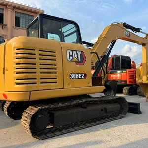 รถขุดขนาดเล็กของหนอนผีเสื้อที่ใช้306E2ไฮดรอลิกมือสอง CAT305.5E2 320C 312D - Product Image 3