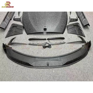 Kits de carrosserie en carbone forgé mat style MSY pour Rolls Royce Spectre 2025 : Capot en carbone, pare-chocs, diffuseur avant, jupes latérales - Product Image 4