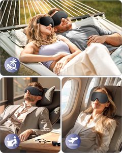 <span class=keywords><strong>Masques</strong></span> oculaires <span class=keywords><strong>pour</strong></span> dormeurs latéraux, <span class=keywords><strong>masques</strong></span> de sommeil occultants bloquant la lumière, couvre-yeux doux, bandeau de nuit sans pression <span class=keywords><strong>pour</strong></span> femmes et hommes - Product Image 6