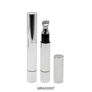 Envase para Brillo Labial, Envase Cosmético Tipo Lápiz, Envase Cosmético de Aluminio Plateado Vacío con Aplicador - Product Image 3