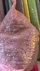 Chiều Rộng 125 <span class=keywords><strong>Cm</strong></span> Polyester Lấp Lánh Đầy Màu Sắc Sequins Thêu <span class=keywords><strong>3</strong></span> D Lưới Nigeria Vải Nặng Vải Tuyn Ren Vải Cho Đám Cưới - Product Image 3