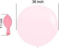 Latex ballonnen rond, 36 inch, 35g, gigantische macaron, multicolor, voor afstuderen, Halloween, Moederdag & feest- & banketdecoratie