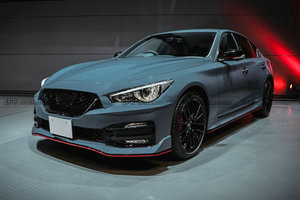 ชุดแต่งกันชนหน้า PP แบบ Nis พรีเมียม 15 ชิ้น พร้อมไฟ DRL และกระจังหน้า สำหรับ Infiniti Q50 V37 รุ่นก่อนและหลังปรับโฉม ชุดแต่งสไตล์ JDM Sport - Product Image 2