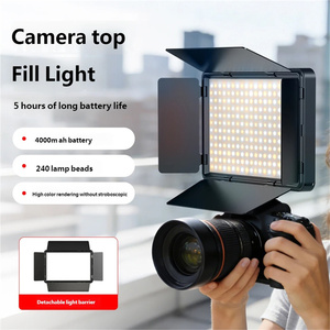 Mini Lámpara <span class=keywords><strong>de</strong></span> Relleno para Cámara, Luces LED <span class=keywords><strong>de</strong></span> Video, Temperatura <span class=keywords><strong>de</strong></span> Color Ajustable <span class=keywords><strong>de</strong></span> 2500-8500K, Accesorios <span class=keywords><strong>de</strong></span> Estudio <span class=keywords><strong>de</strong></span> Fotografía - Product Image 5