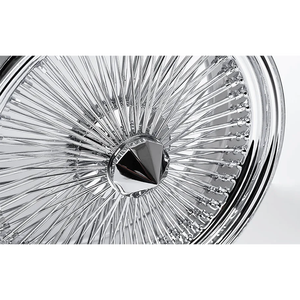 Nuovissime ruote a raggi forgiati di alta qualità stile americano Standard tutte cromate 20 "filo acciaio materiale Aftermarket ruote auto - Product Image 3