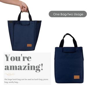 High Quality Waterproof <b>Large</b> Capacity Portable Stylish Insulated Lunch <b>Box</b> Carry Bag School Insulated <b>Gift</b> Cooler Bags - Product Image 4