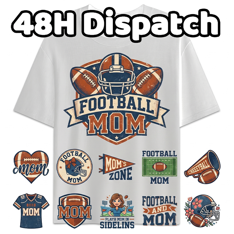 Hot Selling Custom For DTF Digital Printing Heat Transfer Vinyl Factory Iron Press Logo For Garment T-Shirts PET