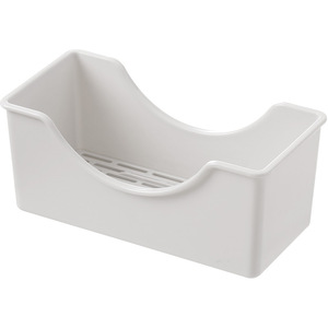 FaSoLa Japanese Style Bone Spitting Plate Off White <b>Plastic</b> <b>Kitchen</b> Tabletop Waste Disposal Dish - Product Image 1
